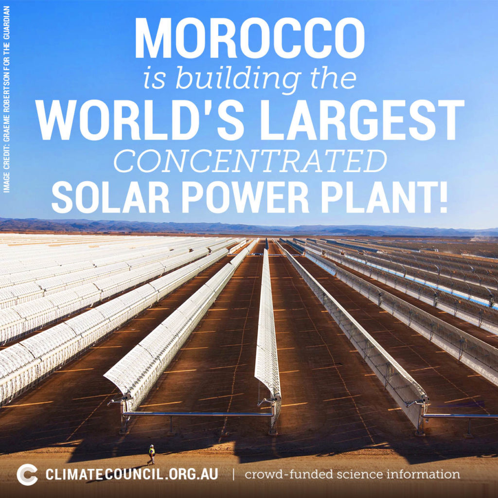 morocco largest solar farm