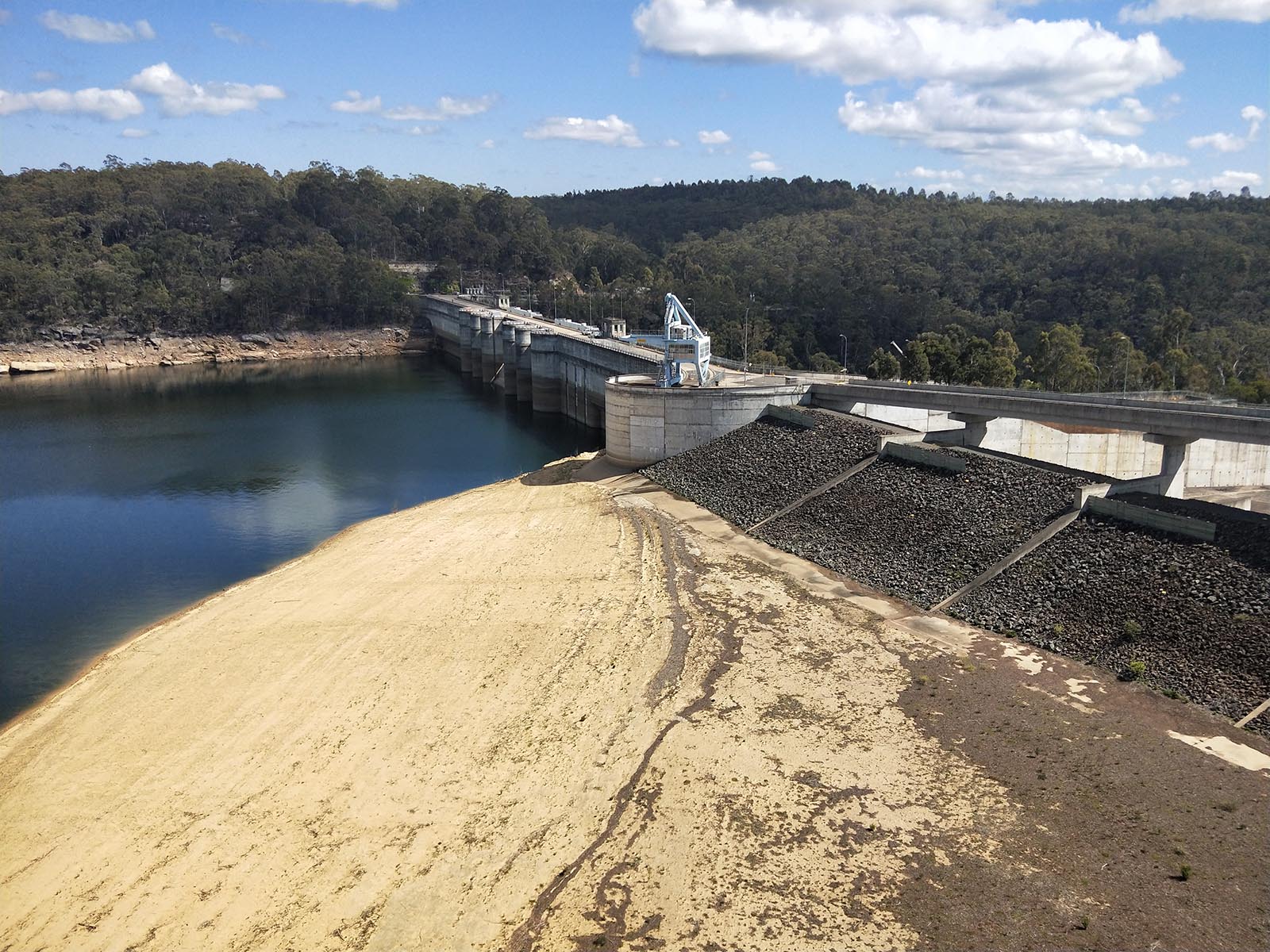 Warragamba dam at only 64 percent