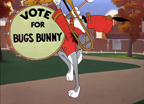 Vote for Bugs Bunny