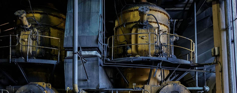 Photo of the inside of the Liddell coal power station