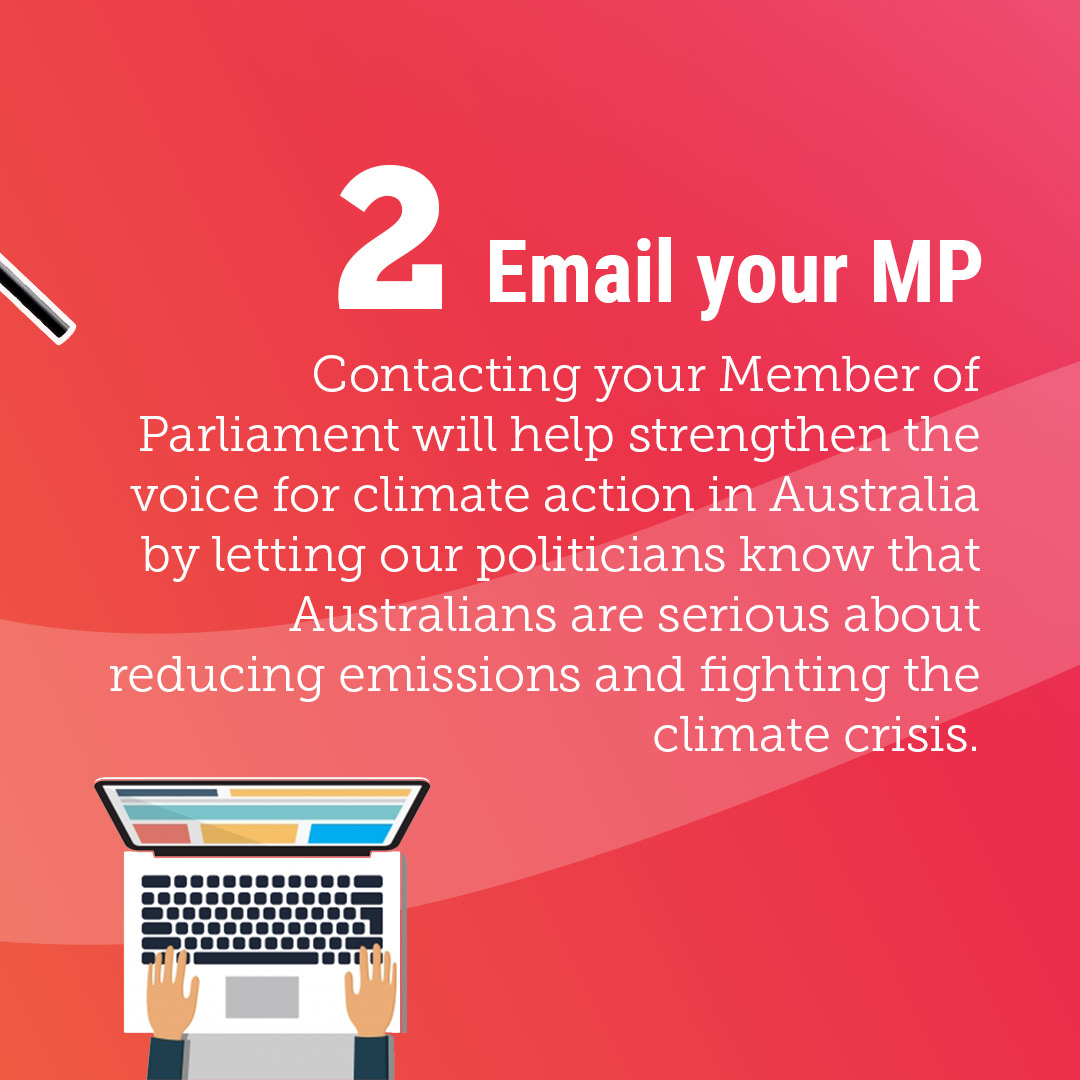 Climate action number 2: email your MP. 