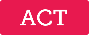 ACT button, with white text on a pink rectangle