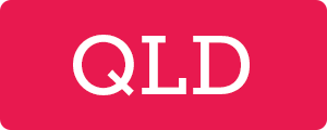 QLD button, with white text on a pink rectangle