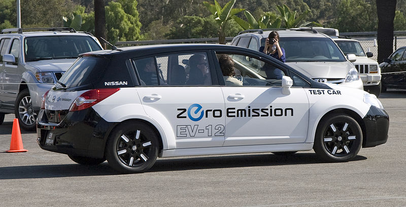 zero emission test car