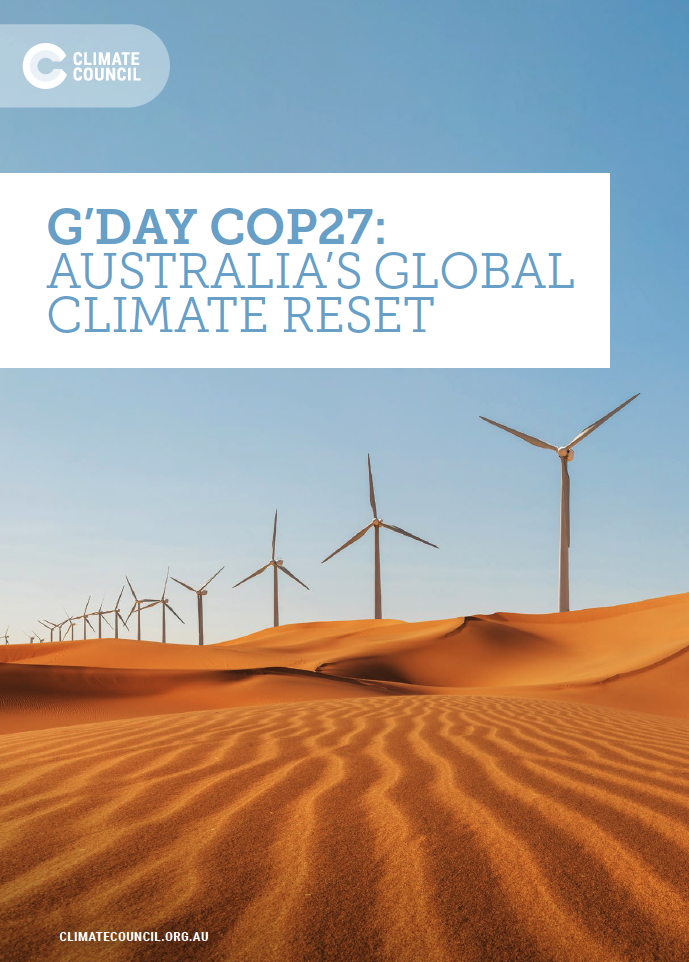 COP27 Report Cover